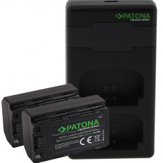Pachet Premium Incarcator Patona si 2 x Acumulatori Patona pentru Sony NP-FZ100