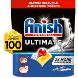Detergent capsule pentru masina de spalat vase Finish Ultimate, Lemon, 100 spalari