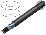 Cablu ecranat 8x2x0,75mm2 negru BiT 500