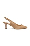 Geox stilettos de piele D KLEOPY culoarea maro, D55YBB 000TU C5000