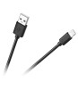 Cablu USB - lightning 1m negru Cabletech KPO3946