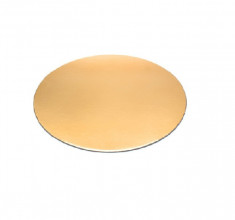 Discuri Aurii din Carton, Diametru 22 cm, 25 Buc/Bax - Tava tort, Ambalaj Prajituri foto
