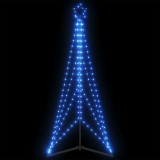 VidaXL Pom de Crăciun LED 363 LED-uri Albastru 182 cm