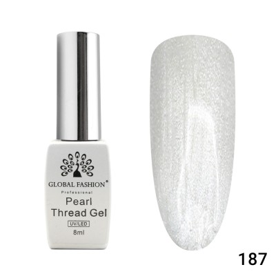 Oja semipermanenta Pearl Thread 8ml, 187 foto