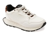 Pantofi sport REPLAY albi, WSG302S, din material textil