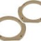 Set 2 distantiere pentru difuzoare auto, 165mm, MDF, Fiat -