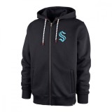 Seattle Kraken hanorac de bărbați cu glugă back check 47 morris full zip hood - L, 47 Brand