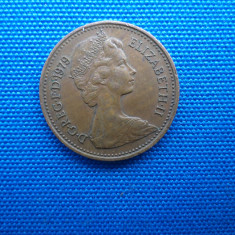 1 NEW PENCE 1979 ELISABETA II / ANGLIA