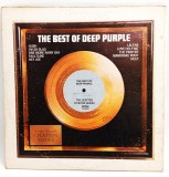 Deep Purple &lrm;&ndash; The Best Of Deep Purple VG+ / G+ vinil LP disc hard rock psychedelic Scepter
