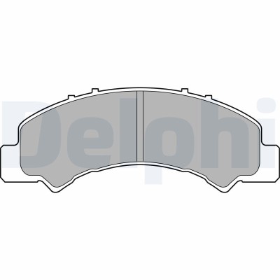 DELPHI LP2770 set placute frana,frana disc foto