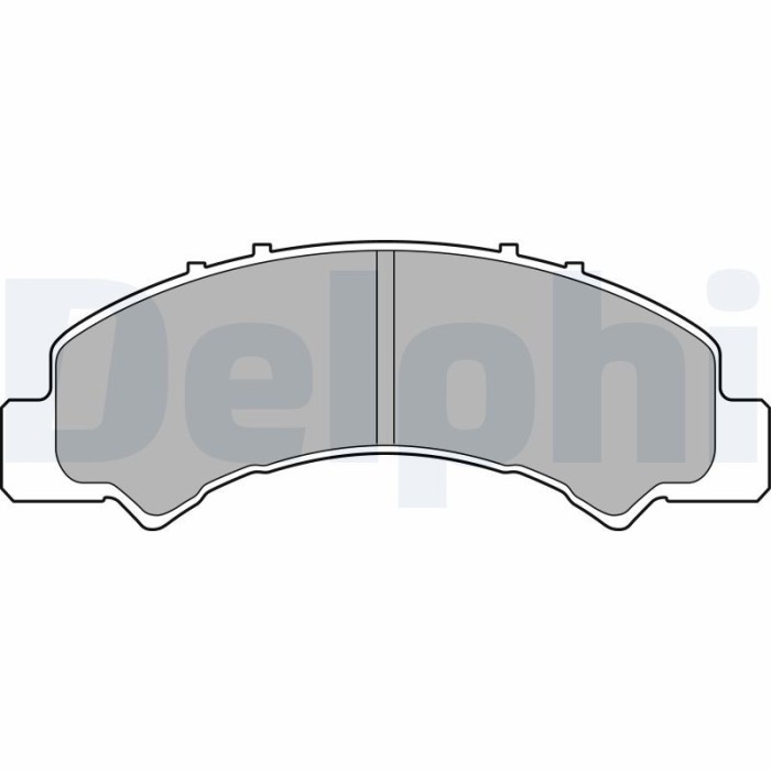 DELPHI LP2770 set placute frana,frana disc