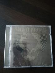 CD psychobilly: Nightbreed - Street Pirates - 2006, sigilat foto