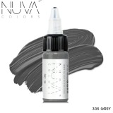Tus Micropigmentare NUVA Colors 15ml - 335 Grey, Microblading, Eyeliner, Sprancene, Personalizabil