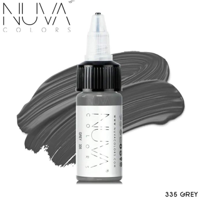 Tus Micropigmentare - NUVA Colors &ndash; 15ml - 335 Grey