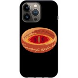 Husa compatibila cu Apple iPhone 13 Pro Max model The one ring, Silicon, TPU, Viceversa, Transparent, Carcasa