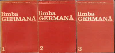 HST C6613 Limba germană, Ministerul Comerțului Exterior, volumele I-III, 1973 foto
