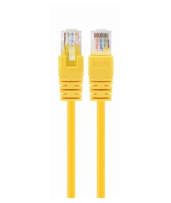 PATCH CORD UTP SPACER Cat5e, cupru-aluminiu, 0.25 m, galben, AWG26, &amp;quot;SP-PT-CAT5-0.25M-Y&amp;quot; (timbru verde 0.08 lei) foto