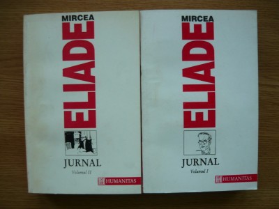 MIRCEA ELIADE - JURNAL - 2 volume - 1993 foto
