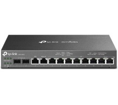 ROUTER TP-LINK wired Gigabit, 2&times; Gigabit SFP WAN/LAN ports, 1&times; Gigabit RJ45 WAN port, and 1&times; Gigabit RJ45 WAN/LAN port, Omada 3-in-1 Gigabit VPN Route