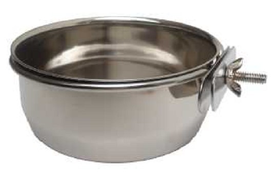 Suport &amp; castron inox cu surub 0,6 litri