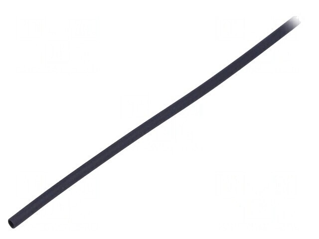 Manşon termocontractabil 1,6mm negru 400m