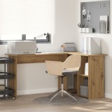 vidaXL birou de computer din stejar artisan Stejar artisan Plăci aglomerate