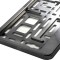 Suport numar inmatriculare din plastic, calitate Premium, culoare GRAFIT AVX-AM01170GR