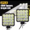Set 2 Proiectoare LED auto Off Road ATV Tractoare Camioane Remorci 48W