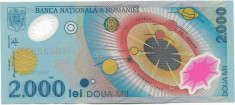 Romania (28) - 2000 Lei 1999 Solar Eclipse UNC foto