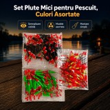 Set Plute Mici pentru Pescuit, Culori Asortate