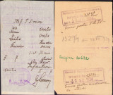 HST A1181 Lot 2 acte Cercul de recrutare Hunedoara 1934