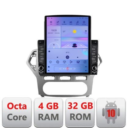 Navigatie Ford Mondeo 2006-2010 H-mondeo-ac ecran tip TESLA 9.7&quot; cu Android Radio Bluetooth Internet GPS WIFI 4+32GB D CarStore Technology