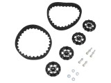 Şenile Neagră 35mm 30T TRACK SET