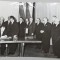 INALTI OFICIALI STRAINI , LA SEMNAREA UNUI TRATAT , FOTOGRAFIE DE GRUP , ANII &#039; 50 -&#039; 60