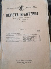 Revista Infanteriei Anul XXIII Nr. 261-262 Iulie August 1923 foto