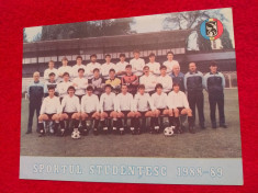 Foto fotbal - echipa SPORTUL STUDENTESC BUCURESTI (sezonul 1988-1989) foto