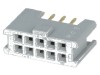Conector IDC soclu mamă 10 PIN THT aurit 3A 2,54mm