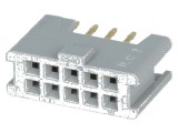 Conector IDC soclu mamă 10 PIN THT aurit 3A 2,54mm