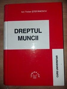 Dreptul muncii- Ion Traian Stefanescu foto