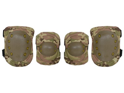 Set protectie genunchi si coate 8FIELDS Multicam foto