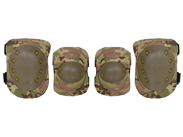 Set protectie genunchi si coate 8FIELDS Multicam