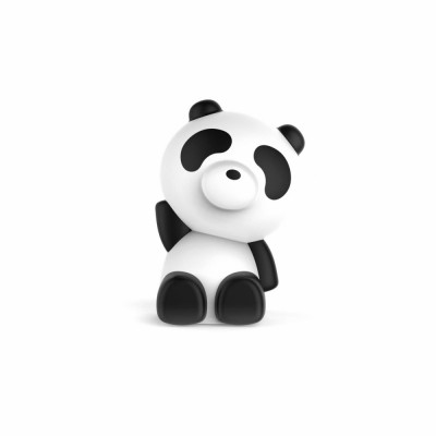 BOXA PORTABILA LUMINOASA BLUETOOTH PANDA BIGBEN, 33 CM foto