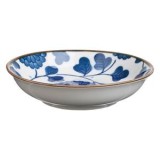 Bol Ceramic pentru Sos, 65ml, Model Floral Albastru, CMCLASS