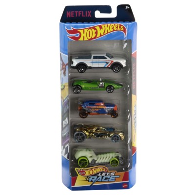 SET 5 MASINI HOT WHEELS LETS RACE SuperHeroes ToysZone foto