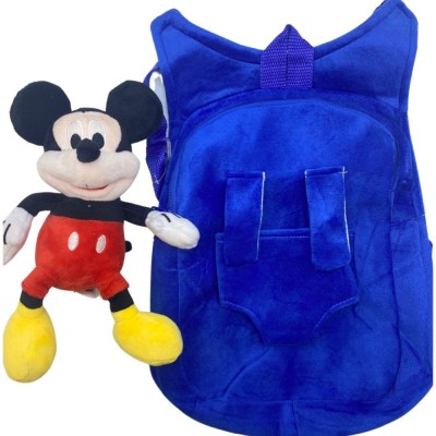 Ghiozdan de plus cu mascota Mickey Mouse foto