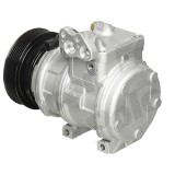 Compresor aer conditionat Hyundai Elantra, 2000-2006, motorizare 1.6/1, 8/2, 0, benzina/2.0 CRDI, diesel, rola curea 122 mm, 6 caneluri, de tip Doowo