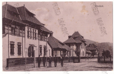 1104 - PREDEAL, Brasov, Romania - old postcard - used - 1917 foto