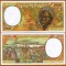 !!! STATELE CENTRAL-AFRICANE , GABON - 2.000 FRANCI 2000 - P 403 L g - UNC