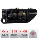 Navigatie Toyota Hilux 2016- 5960Pro-TY59 Android Octa Core Qualcomm 2K Qled 8+128 DTS DSP 360 4G Optical CarStore Technology