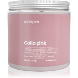 BeastPink Colla Pink pulbere pentru pregătirea băuturilor cu colagen aroma Wild Berries 240 g
